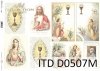 Decoupage paper ITD D0507M